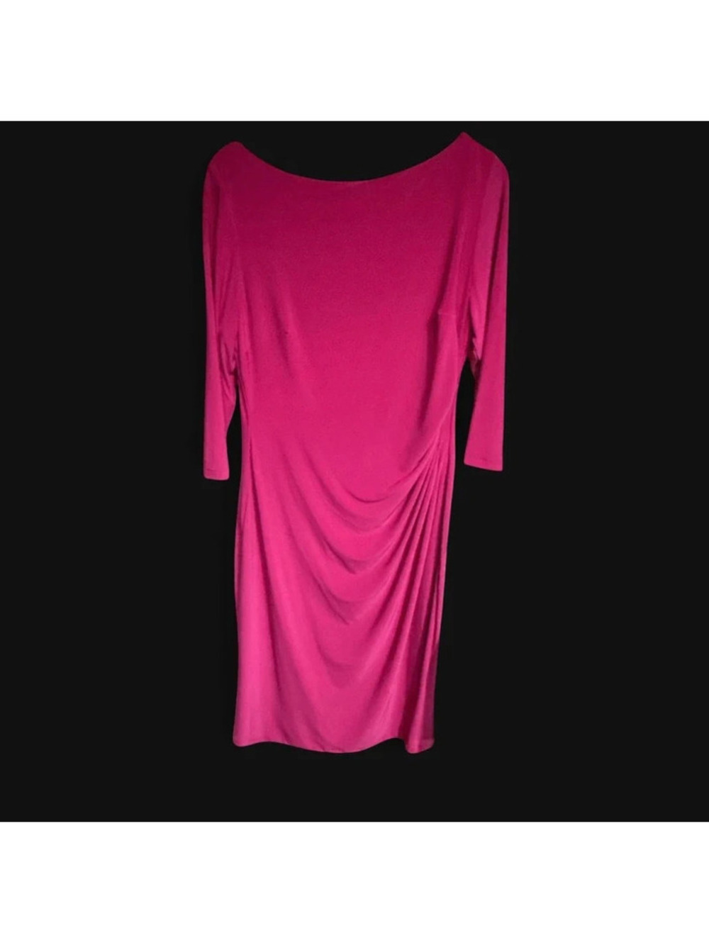 Stunning fuchsia/hot pink Lauren Ralph Lauren dress  size 16